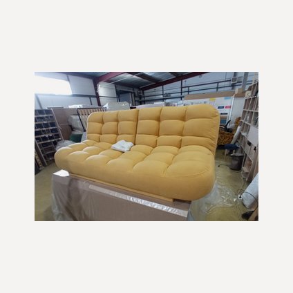 Диван прямой Бонс-Т Velvet Yellow