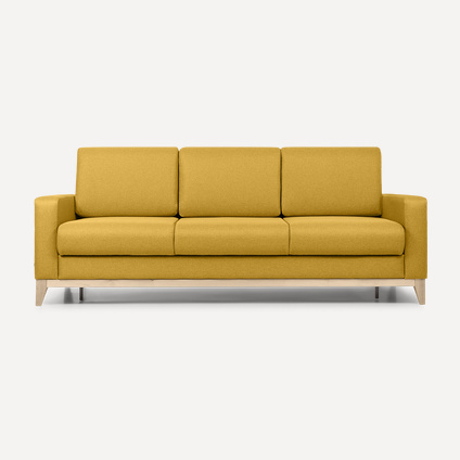 Диван прямой Гритон Textile Yellow