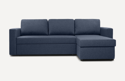 Диван угловой Порту Textile Blue