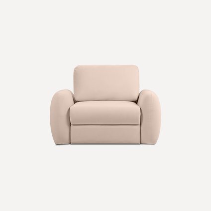 Кресло модульное Полан Velvet Caramel