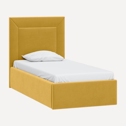 Кровать Виллем-Floor 90 Barhat Gold