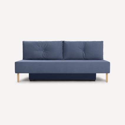 Диван прямой Берг Velvet Navy Blue