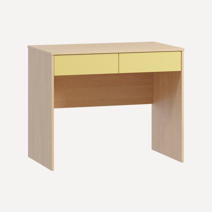 Письменный стол Пенни-1 Plywood Mustard