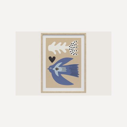 Постер Птицы Любовь 30x40