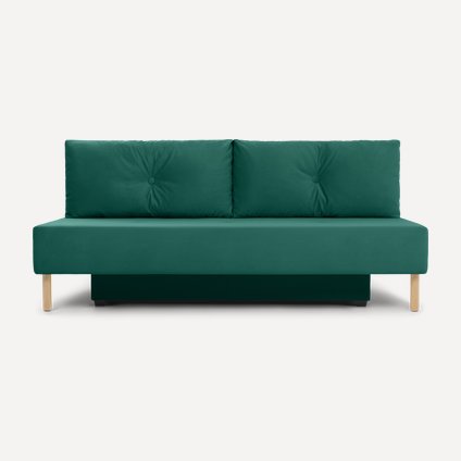 Диван прямой Берг Velvet Emerald