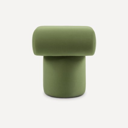 Пуф Плум Велюр Оливковый