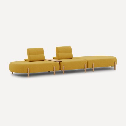 Диван модульный Альди-3 Bucle Yellow