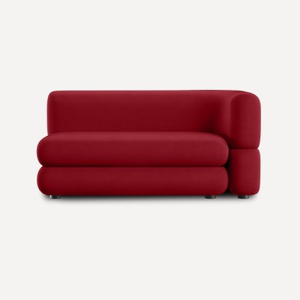 Диван прямой Brera-5 Velour Cherry