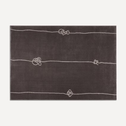 Ковер Я не молчалив Brown 200x300