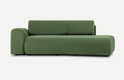 Диван прямой Маиль-4НРП Velvet Olive