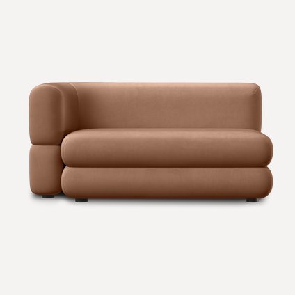 Диван прямой Brera-8 Velour Caramel