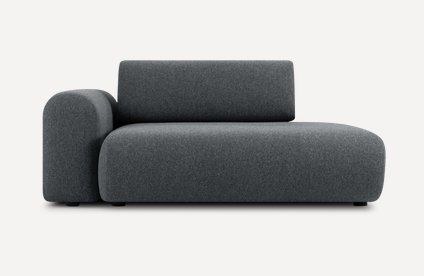 Диван прямой Маиль-2НРП Textile Grafit