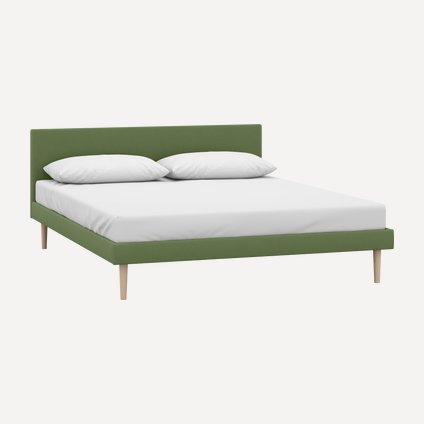Кровать Гама 160 Velvet Olive