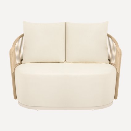Диван садовый Элна Рогожка Бежевый