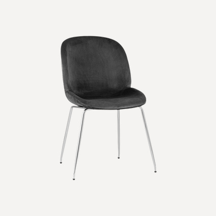 Стул Битл Chromium Grey