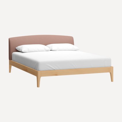 Кровать Лувен 160 Textile Beige