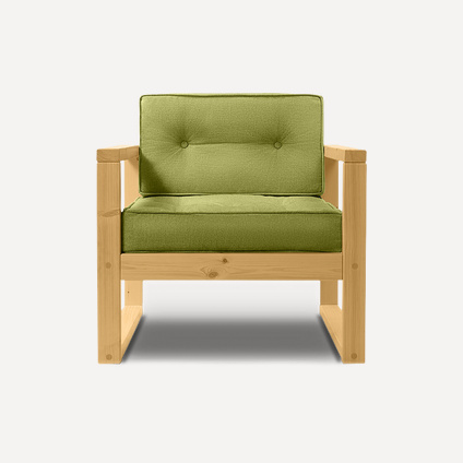 Кресло Астер Textile Lime