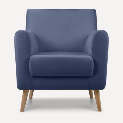 Кресло Оденс Linia Navy Blue