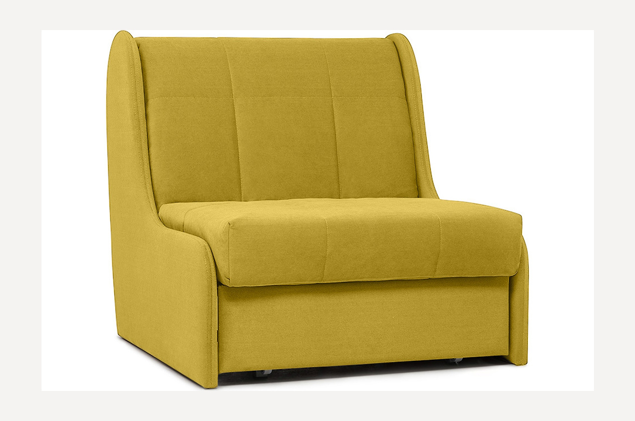 Кресло-кровать Торонто Velvet Yellow - фото 3