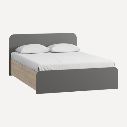 Кровать Ингрид-1 140 Grey