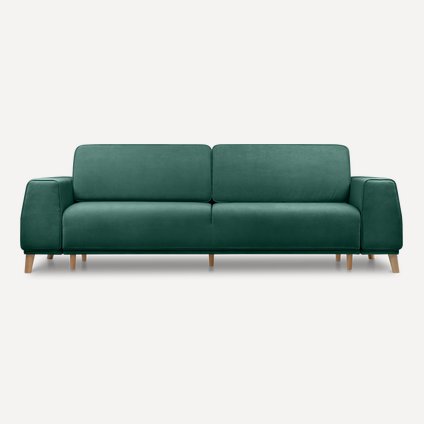 Диван прямой Ларонсо Velvet Emerald