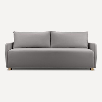 Диван еврокнижка Саннес Velvet Silver