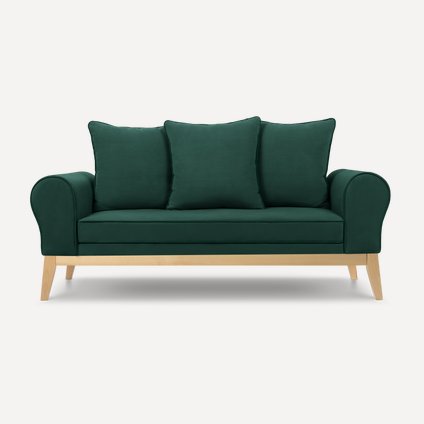 Диван прямой Коро Velvet Emerald