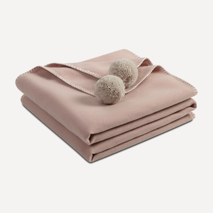 Плед Тут Рядом Тепло Розовый 140x200