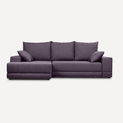 Диван угловой Дарол Textile Plum