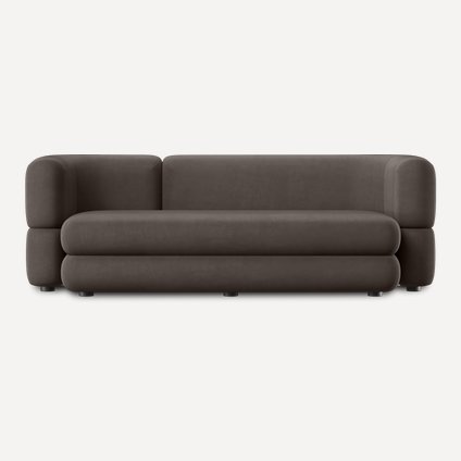Диван прямой Brera Velour Stone