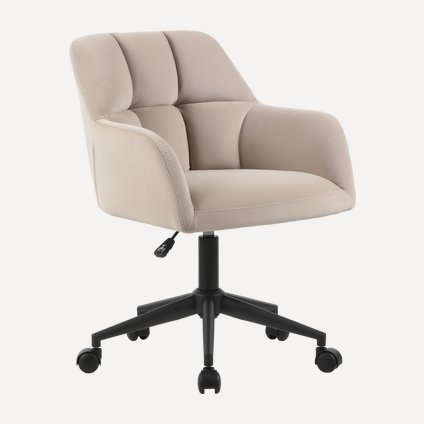 Офисное кресло Эльнор Velvet Beige
