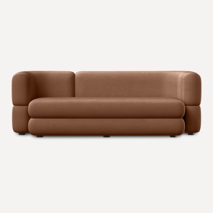 Диван прямой Brera Velour Caramel