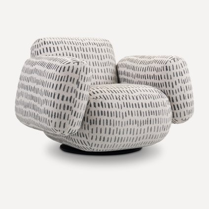 Кресло поворотное Я не минималист Touch Grey