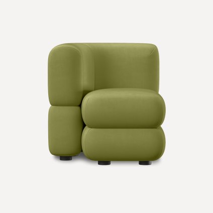 Кресло Brera-13 Velour Olive