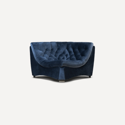 Угловое кресло Монреаль Премиум Barhat Blue