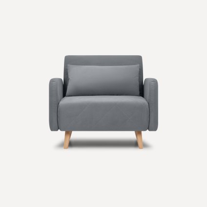 Кресло-кровать Кускен Velvet Grey