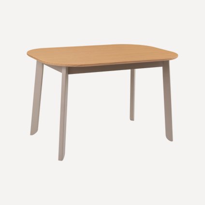 Кухонный стол Овалис Коричневый/Латте 120x80