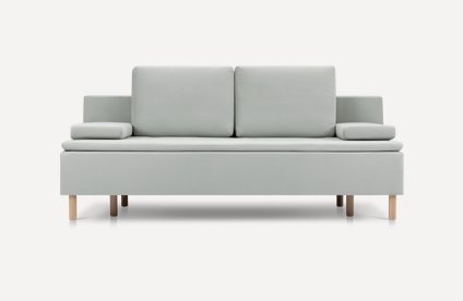 Диван прямой Линс Velvet Silver