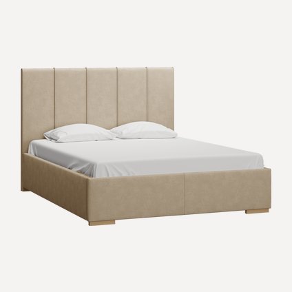Кровать Шерона 140 Velvet Beige