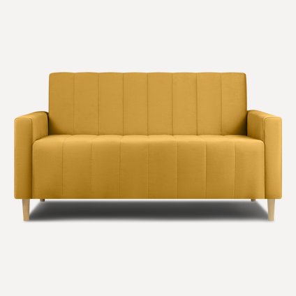 Диван прямой Маре-Мини 120 Velvet Yellow