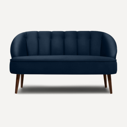 Диван прямой Мона Velvet Blue