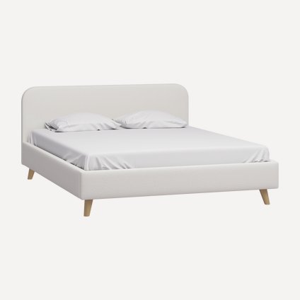 Кровать Лайтси 160 Bucle White