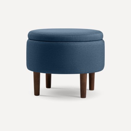 Пуф Клари Textile Navy Blue