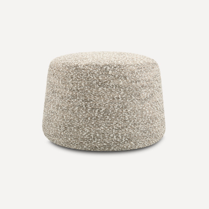 Пуф Керли-2 Букле Бежевый