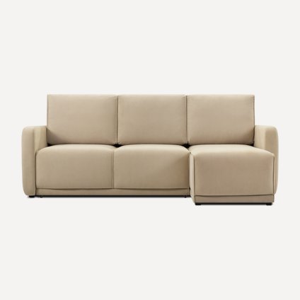 Диван угловой Виллес Velvet Beige