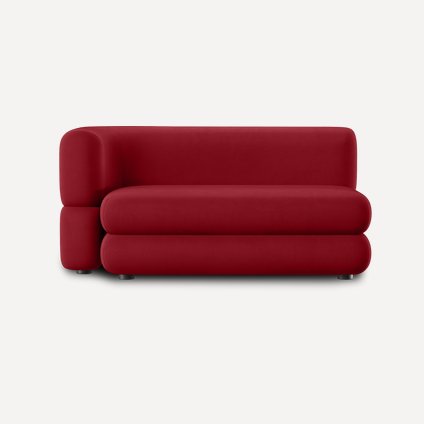 Диван прямой Brera-8 Velour Cherry