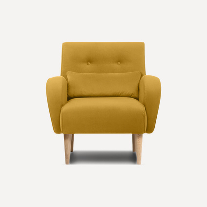 Кресло Риль Velvet Mustard