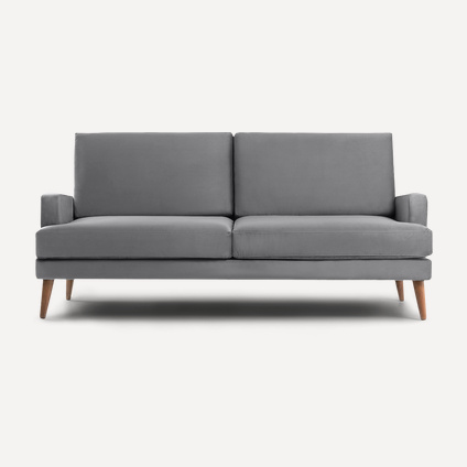 Диван прямой Хевит Barhat Grey