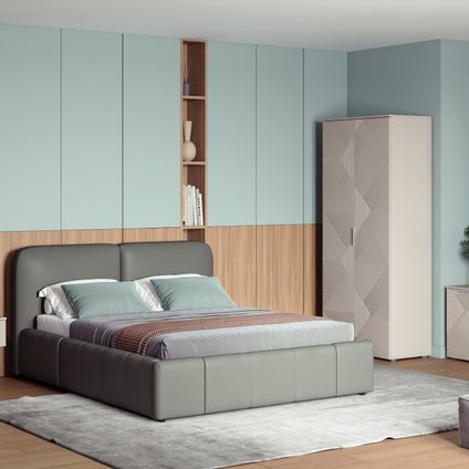 Спальня модульная Шелтон-4 Latte