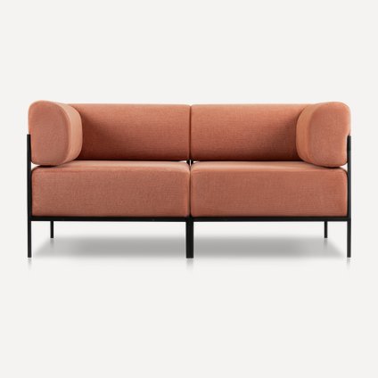 Диван модульный Нолан 1 Шенилл Терракотовый